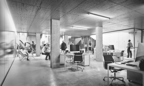 OBAN intérieur bureau BW